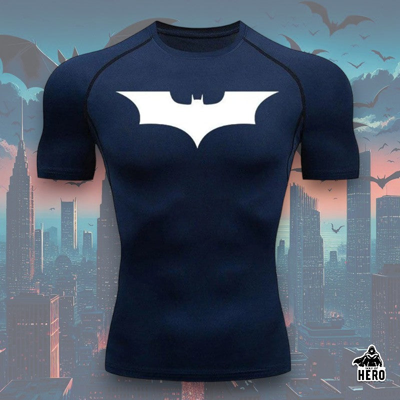 Way Of Hero™ Batman Short Sleeve Compression Shirt