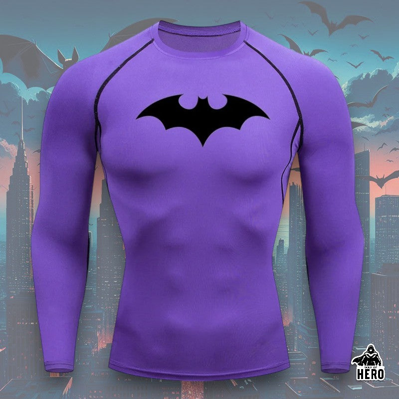Way Of Hero™ Arkham Batman Long Sleeve Compression Shirt
